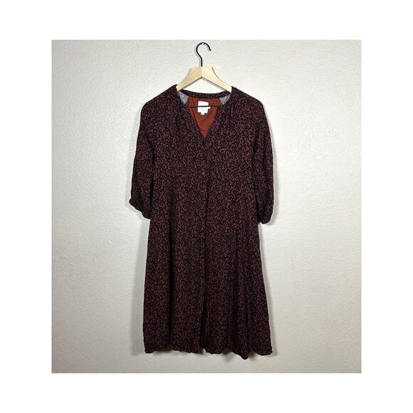 The Nines by HATCH Leopard Print Dress, Size Small Maternity - Picture 1 of 7